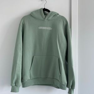 Happy Camp3r Sage Green Sold Out Cloud Collection Hoodie Size M